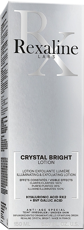 Exfoliating Face Lotion - Rexaline Crystal Bright Lotion — photo N2