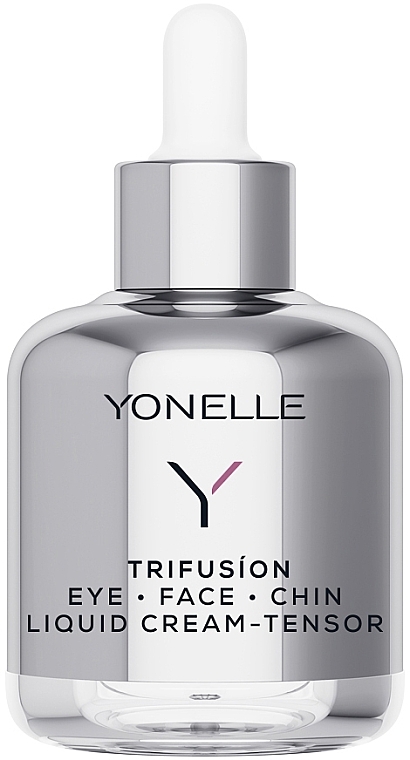 Rejuvenating Face & Eye Day & Night Cream - Yonelle Trifusion Eye-Face-Chin Liquid Cream Tensor — photo N1