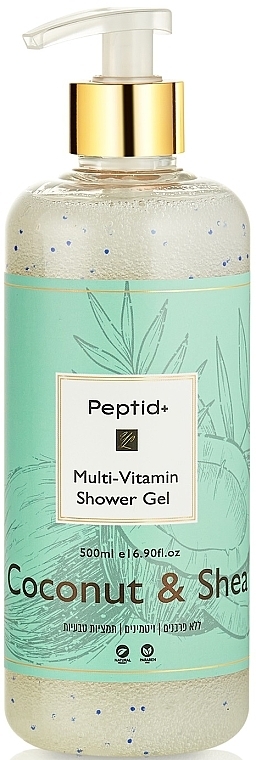 Shower Gel - Peptid+ Multi Vitamin Coconut & Shea Shower Gel — photo N1