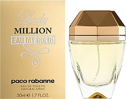 Paco Rabanne Lady Million Eau de Toilette My Gold - Eau de Toilette — photo N2