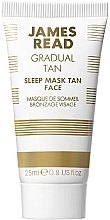 Care & Tan Night Face Mask - James Read Gradual Time Sleep Mask Tan Face Travel Size — photo N1