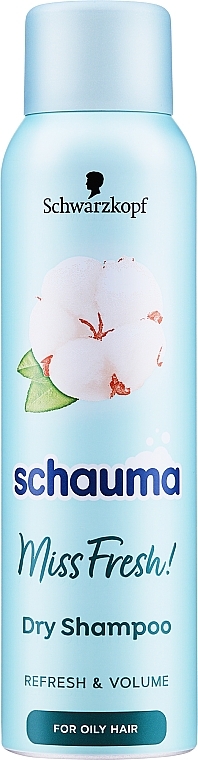 Oily Hair Dry Shampoo - Schwarzkopf Schauma Miss Fresh Dry Shampoo  — photo N1