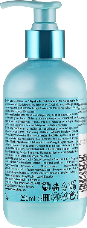 Conditioner for Fine and Normal Hair - Schwarzkopf Professional Mad About Curls Two-way Conditioner — photo N2