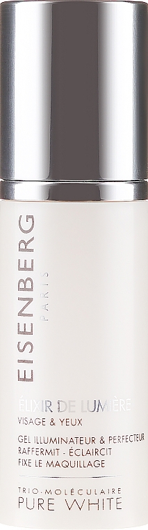 Face & Eye Brightening Elixir - Jose Eisenberg Pure White Face & Eyes Illuminating & Perfecting Gel — photo N2