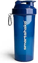 Shaker 1000 ml, blue - SmartShake Shaker Lite Series Navy Blue — photo N2