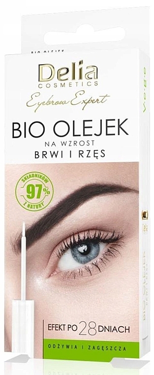 Lash & Brow Growth Oil - Delia Eyebrow Expert Bio Oil — photo N1