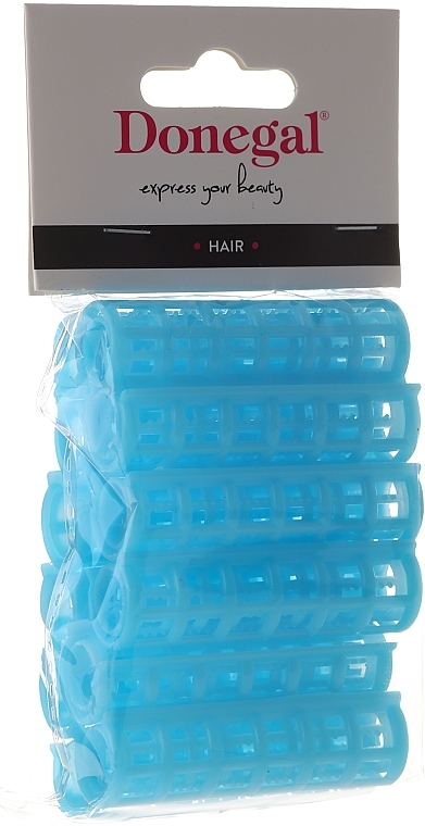 Hair Curler, Classic Shape, 10 mm, 12 pcs - Donegal Hair Curlers — photo N1