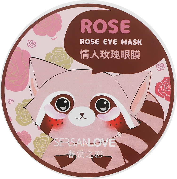 Hydrogel Eye Patch with Rose Extract - Sersanlove Rose Eye Mask — photo N2