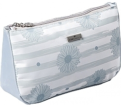 Fragrances, Perfumes, Cosmetics Makeup Bag "Marguerite", 98093, grey - Top Choice