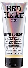 Conditioner for Bleached and Damaged Hair - Tigi Bed Head Colour Combat Dumb Blonde Conditioner — photo N1