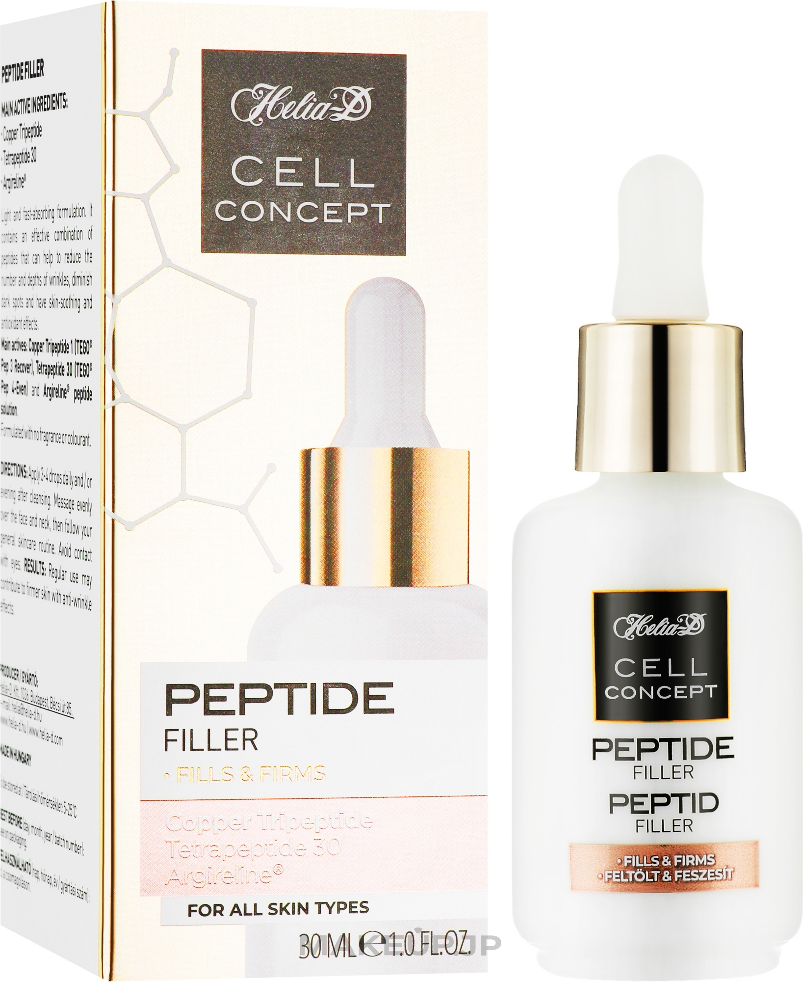 Peptide Face Filler Serum - Helia-D Cell Concept Peptide Filler — photo 30 ml