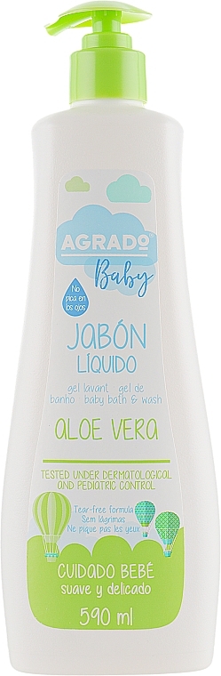 Baby Liquid Soap - Agrado Aloe Vera Baby Liquid Soap — photo N3