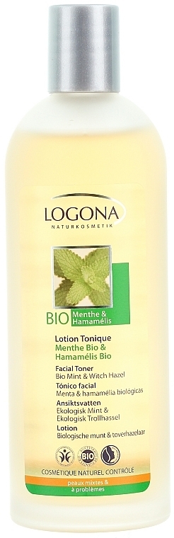 Cleansing Tonic for Normal & Combination Skin - Logona Facial Care Facial Toner Organic Mint & Witch Hazel — photo N1