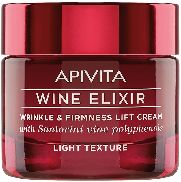 Anti-Wrinkle Lifting Cream - Apivita Wine Elixir Cream — photo N1