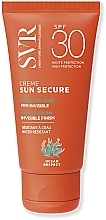 Fragrances, Perfumes, Cosmetics Sun Cream for Sensitive Skin - SVR Sun Secure Cream SPF 30