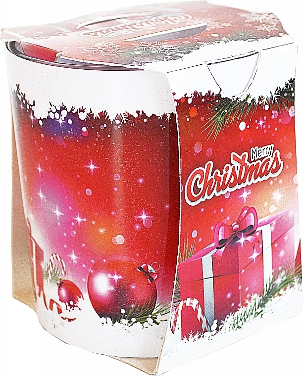 Scented Candle 'Christmas Red Gift' - Admit Verona Merry Christmas Red Gifts — photo N1
