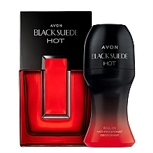 Avon Black Suede Hot - Set (edt/75ml + deo/50ml) — photo N1