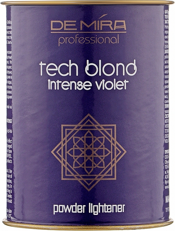 Bleaching Powder - DeMira Professional Tech Blond Intense Violet — photo N1