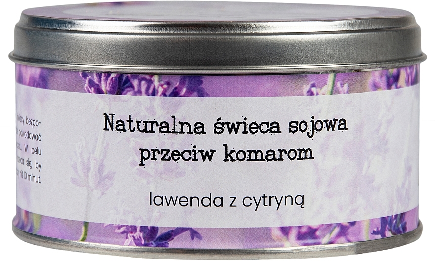 Soy Candle with Citrus & Lavender Scent - Soap&Friends — photo N1