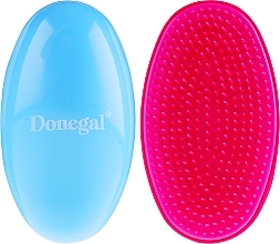 Fragrances, Perfumes, Cosmetics Hair Brush, 1231, blue and pink - Donegal TT-Hair 