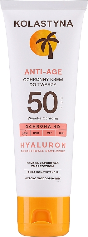 アンチエイジング保護フェイスクリーム SPF 50 - Kolastyna Anti-Age SPF 50	 — photo N2