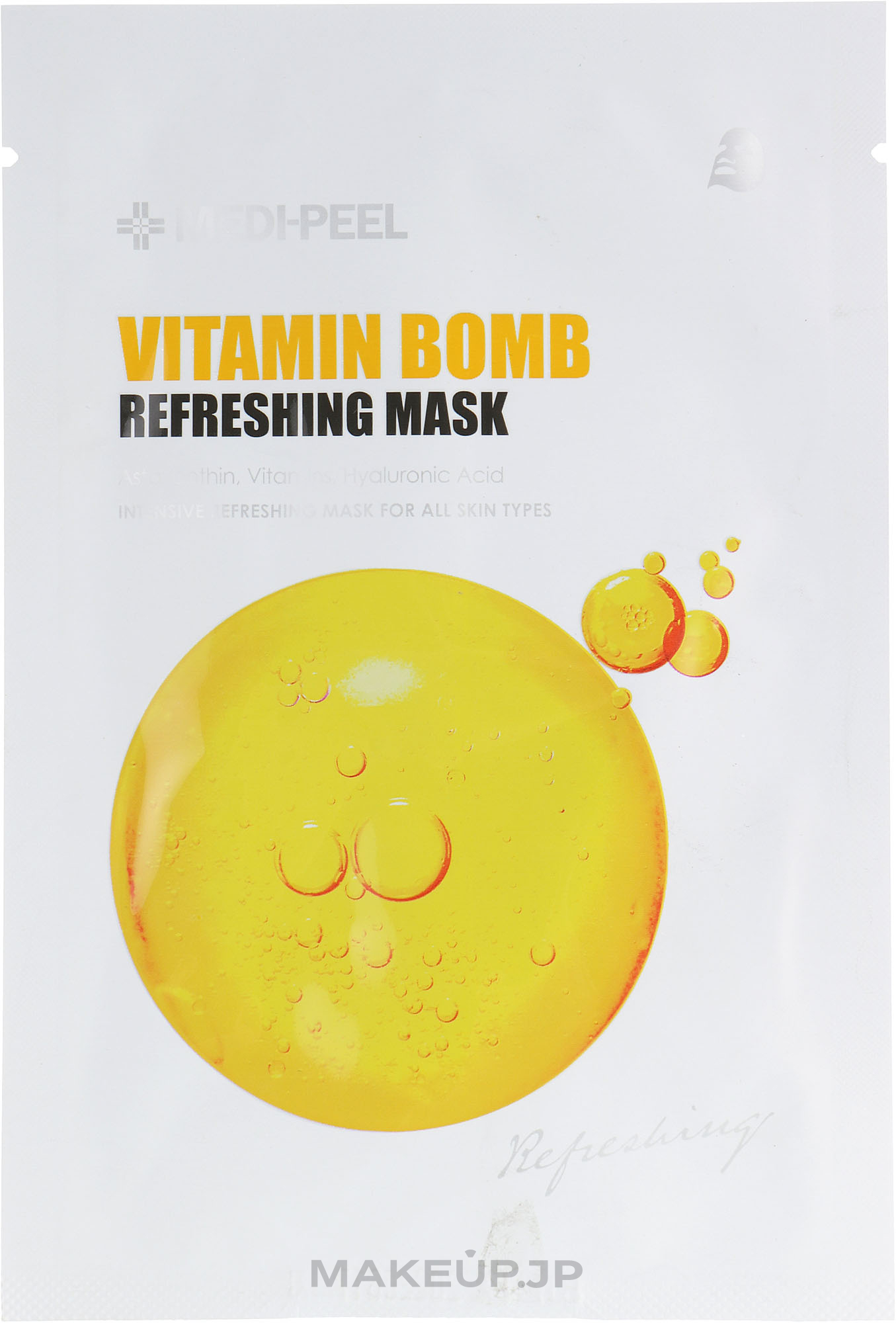 Toning Sheet Mask - Medi Peel Vitamin Bomb Refreshing Mask — photo 1 szt.