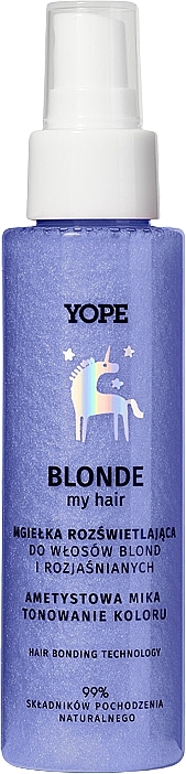 Spray for Blonde & Bleached Hair - Yope Blonde Ametyst — photo N1