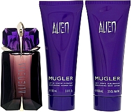 Fragrances, Perfumes, Cosmetics Mugler Alien - Set (edp/60ml + b/lot/100ml + sh/gel/100ml) 