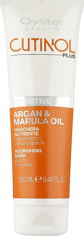 Dry Hair Mask - Oyster Cutinol Plus Argan & Marula Oil Nourishing Hair Mask — photo N2