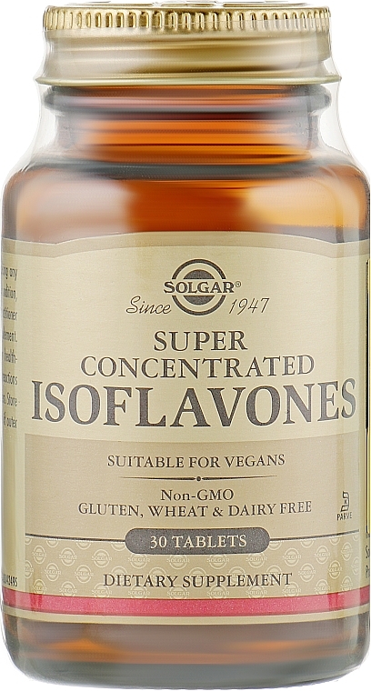 Super Concentrated Isoflavones - Solgar Super Concentrated Isoflavones — photo N1