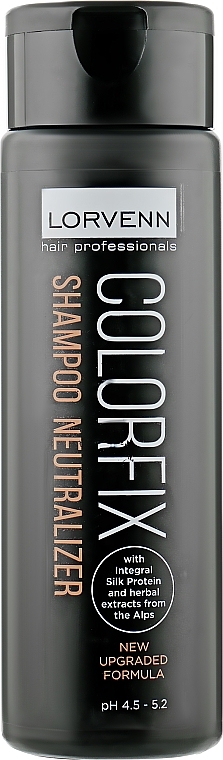 Neutralizing Post-Coloring Shampoo - Lorvenn Colorfix Shampoo Neutralizer — photo N1