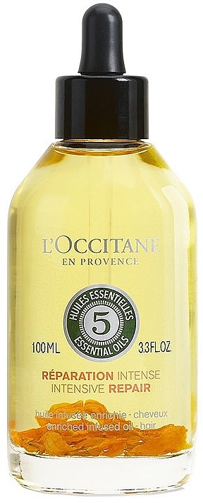 Regenerating Hair Oil - L'Occitane Aromachologie Intensive Repair Enriched Infused Oil — photo N1