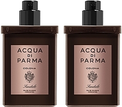 Fragrances, Perfumes, Cosmetics Acqua Di Parma Colonia Sandalo Concentree - Set (edc/refill/2x30ml)