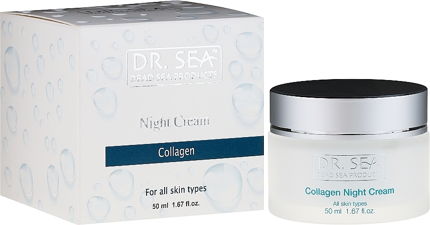 Collagen Night Cream - Dr. Sea Night Cream — photo N1