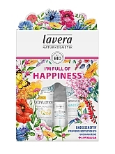 Fragrances, Perfumes, Cosmetics Set - Lavera I’m Full of Happiness Giftset (l/balm/4.5g + h/cr/75ml + b/lot/200ml)