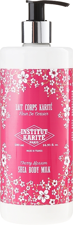 Body Milk - Institut Karite Fleur de Cerisier Shea Body Milk Cherry Blossom — photo N3