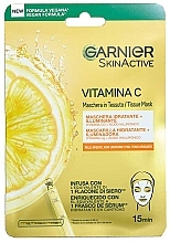 Fragrances, Perfumes, Cosmetics Vitamin C Sheet Mask - Garnier SkinActive Vitamin C Sheet Mask