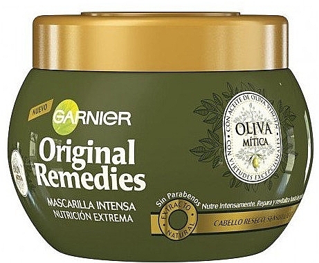 Olive Intense Nourishing Hair Mask - Garnier Original Remedies Intense Nutrition Mask Extreme — photo N7