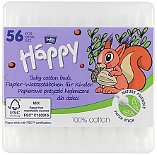 Fragrances, Perfumes, Cosmetics Squirrel Cotton Buds with Limiter - Bella Baby Happy