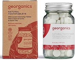 Fragrances, Perfumes, Cosmetics Tooth Cleansing Tablets "Eucalyptus" - Georganics Toothtablets Eucalyptus