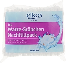 Fragrances, Perfumes, Cosmetics Hygienic Cotton Buds, 160 pcs - Elkos Watte-Stabchen