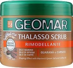 Fragrances, Perfumes, Cosmetics Thalasso Body Scrub 'Sea Salt & Coffee' - Geomar Thalasso Scrub Remodeling