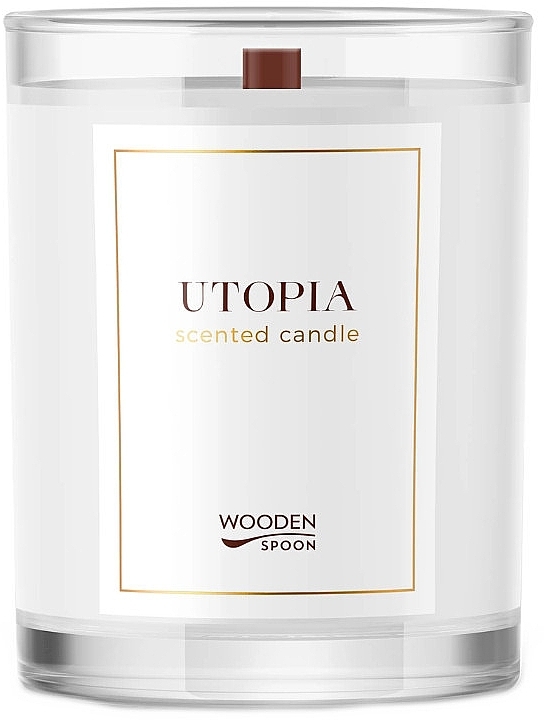 Scented Candle - Wooden Spoon Utopia Natural Scented Soy Candle — photo N1