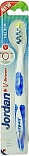 Fragrances, Perfumes, Cosmetics Toothbrush, medium, blue - Jordan V-Between Toothbrush