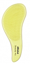 Fragrances, Perfumes, Cosmetics Detangling Mini Hair Brush, yellow - Disna Beauty4U Detangler Mini