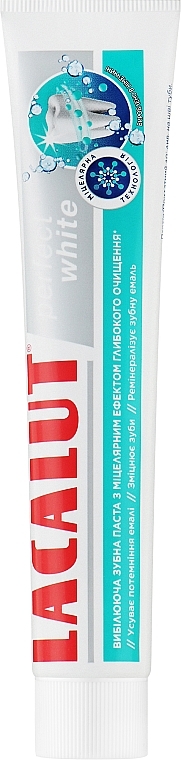 White Perfect Toothpaste - Lacalut — photo N1