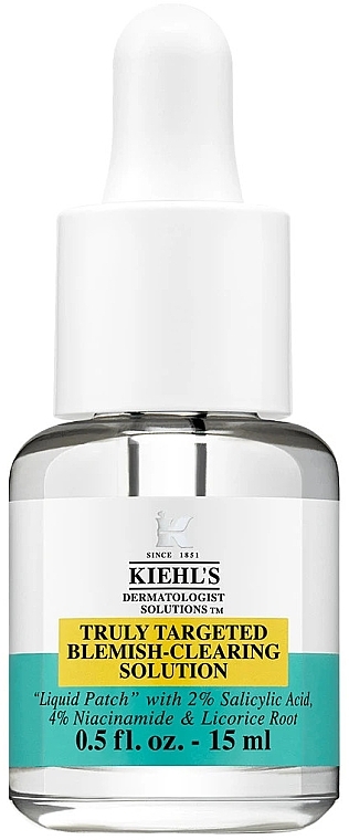 Invisible Liquid Acne Patches - Kiehl's Dermatologist Solutions Truly Targeted Acne-Clearing Solution — photo N1