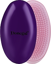 Hair Brush, 1231, purple-pink - Donegal TT-Hair — photo N1