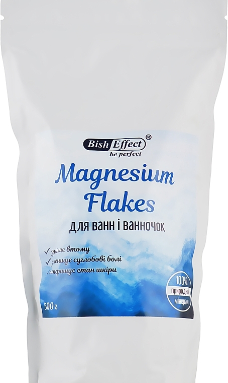 Crystal Bath Concentrate "Magnesium Flakes" - Bisheffect Magnesium Flakes — photo N1