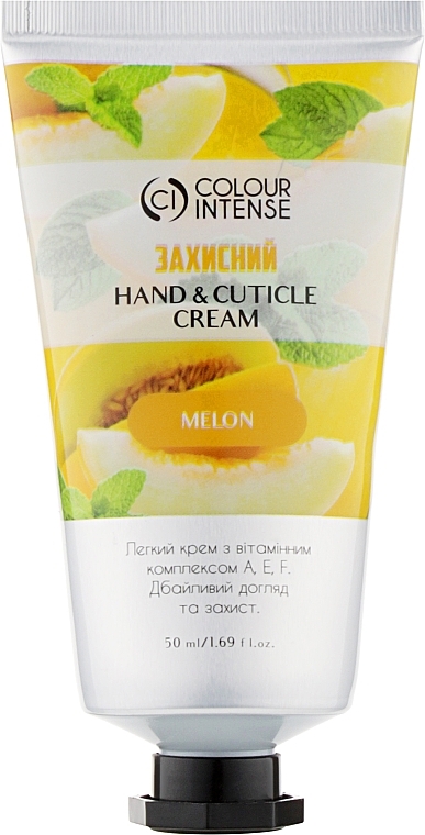 Protective Hand Cream - Colour Intense Hand & Cuticle Melon Cream — photo N1